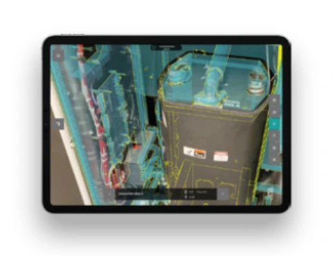 Inspection dimensionnelle d'une pièce industrielle par scan 3D