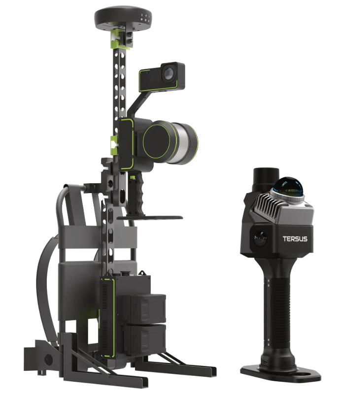 Solution de scan 3D longue portée avec technologie SLAM et LiDAR
