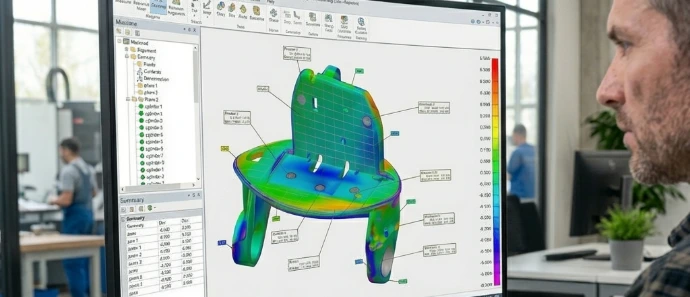 Numérisation 3D d'un objet design par Triskan