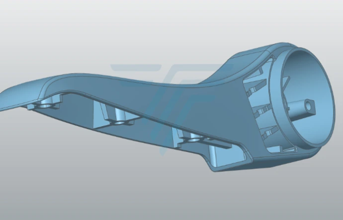 Rétro-ingénierie d'une pièce industrielle complexe par scan-to-CAD