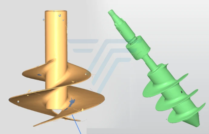 Numérisation 3D d'un outillage industriel par Triskan