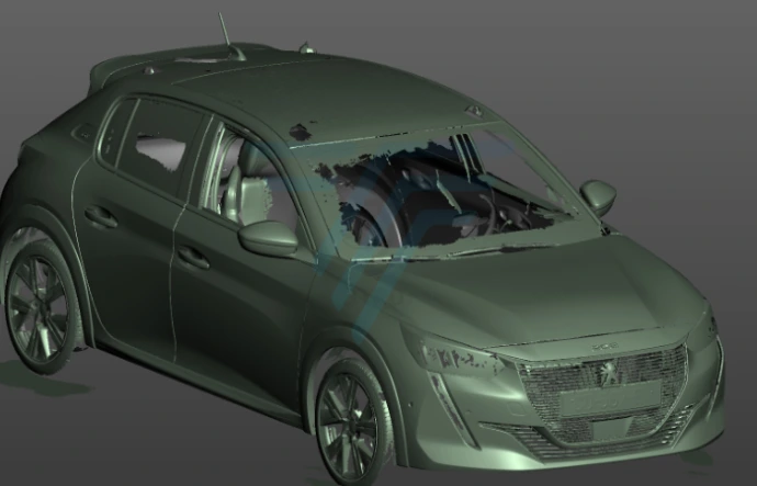 Numérisation 3D de composants moteur en série