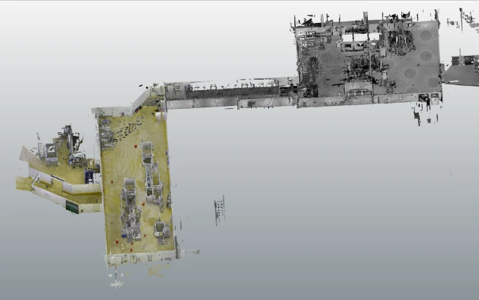 Cobot Triskan utilisé pour numérisation 3D automatisée