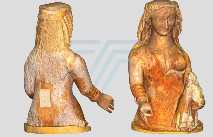 Scan 3D de mannequins pour design ou patrimoine