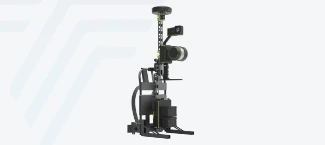 Station scanner 3D Tersus GNSS sur trépied avec récepteur RTK