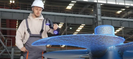 Atelier de numérisation 3D et de métrologie Triskan