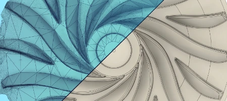 Rétroingénierie d'une turbine