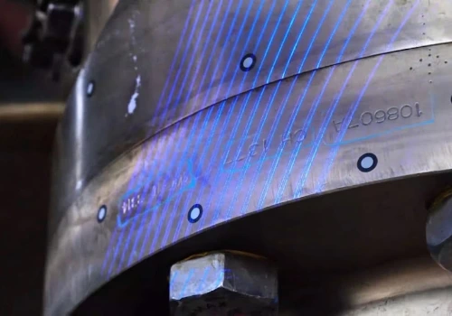 Un kscan capturant des détails très fins pour un scan 3d industriel