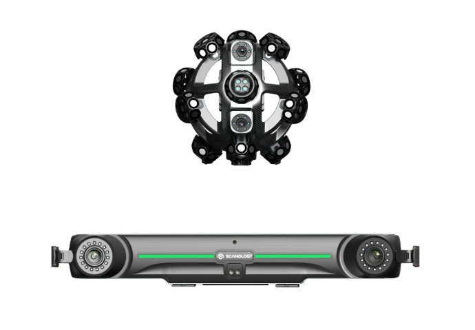 Système de scan 3d avec Tracker NIMBLETRACK