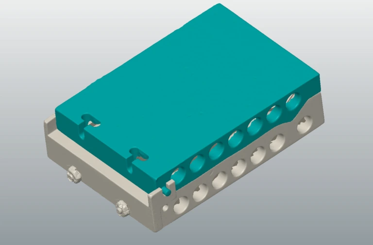 Vérification assemblage de moules scannés en 3d
