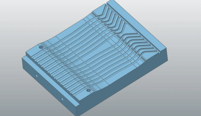 Modélisation CAO d'un outil via quicksurface