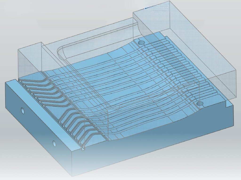 Modélisation 3d moule rétroingénierie